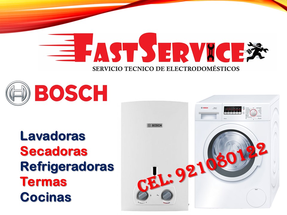 Soporte técnico de secadoras lavadoras Bosch reparación 921080122